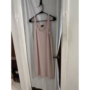 Bitte Kai Rand Pink Tank T Shirt Midi Dress Sz S Minimalist Preppy